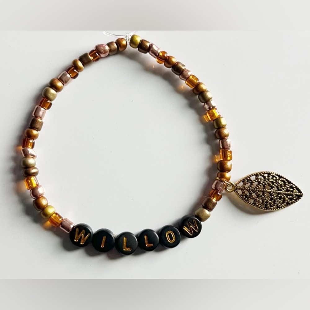 Taylor Swift Eras Tour Friendship Bracelet Willow Evermore with Charm